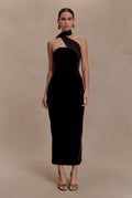 Vestido Café Velvet Estola Midi MC-85