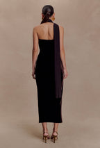 Vestido Café Velvet Estola Midi MC-85