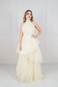 Vestido Halter Tul