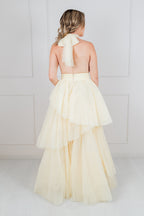 Vestido Halter Tul