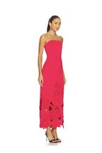VESTIDO CEREZA STRAPLESS